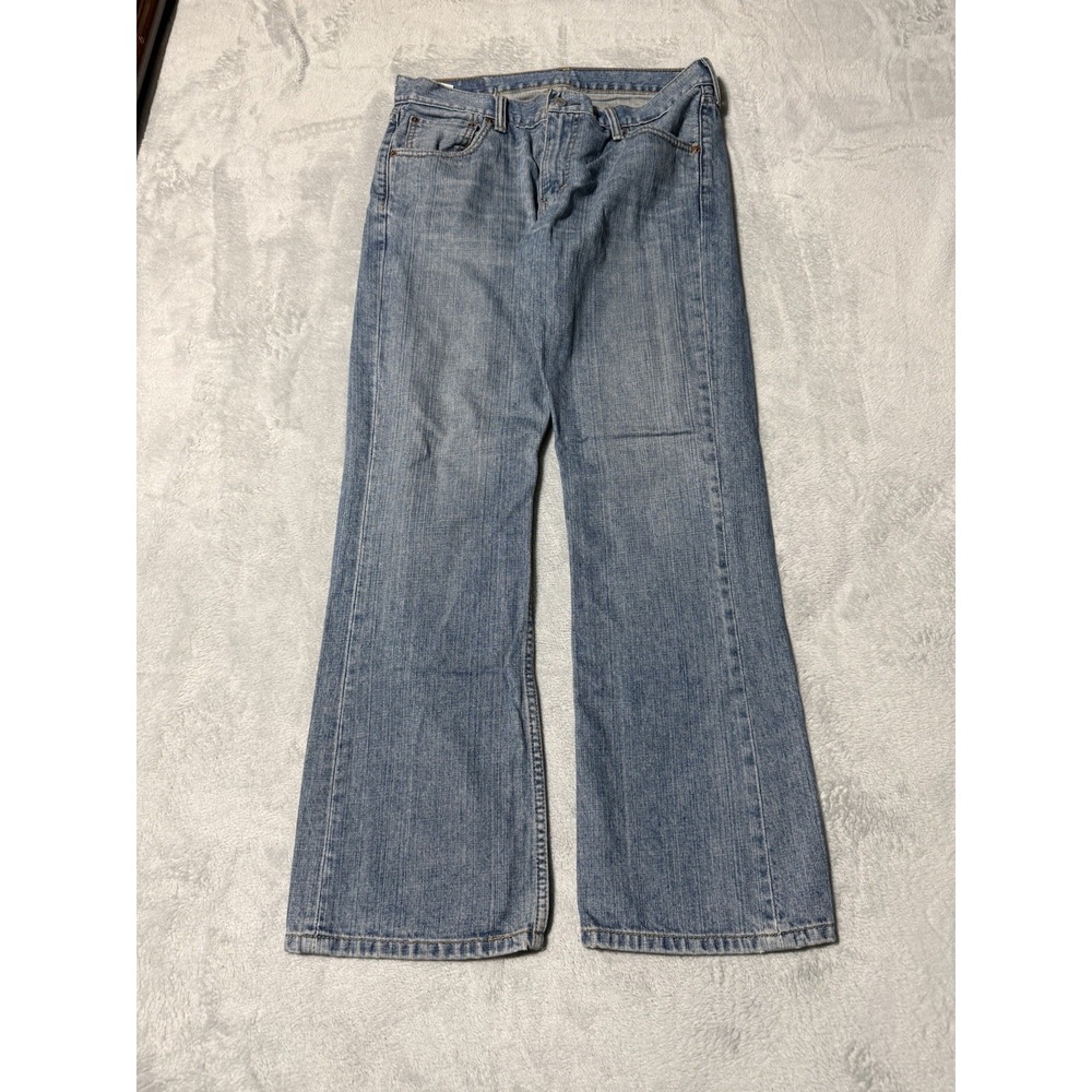 Levis 527 Jeans Mens 33x29 Blue Regular Bootcut Medium Wash Denim